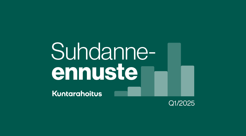 Kuvassa on Kuntarahoituksen suhdanne-ennusteen tunnus